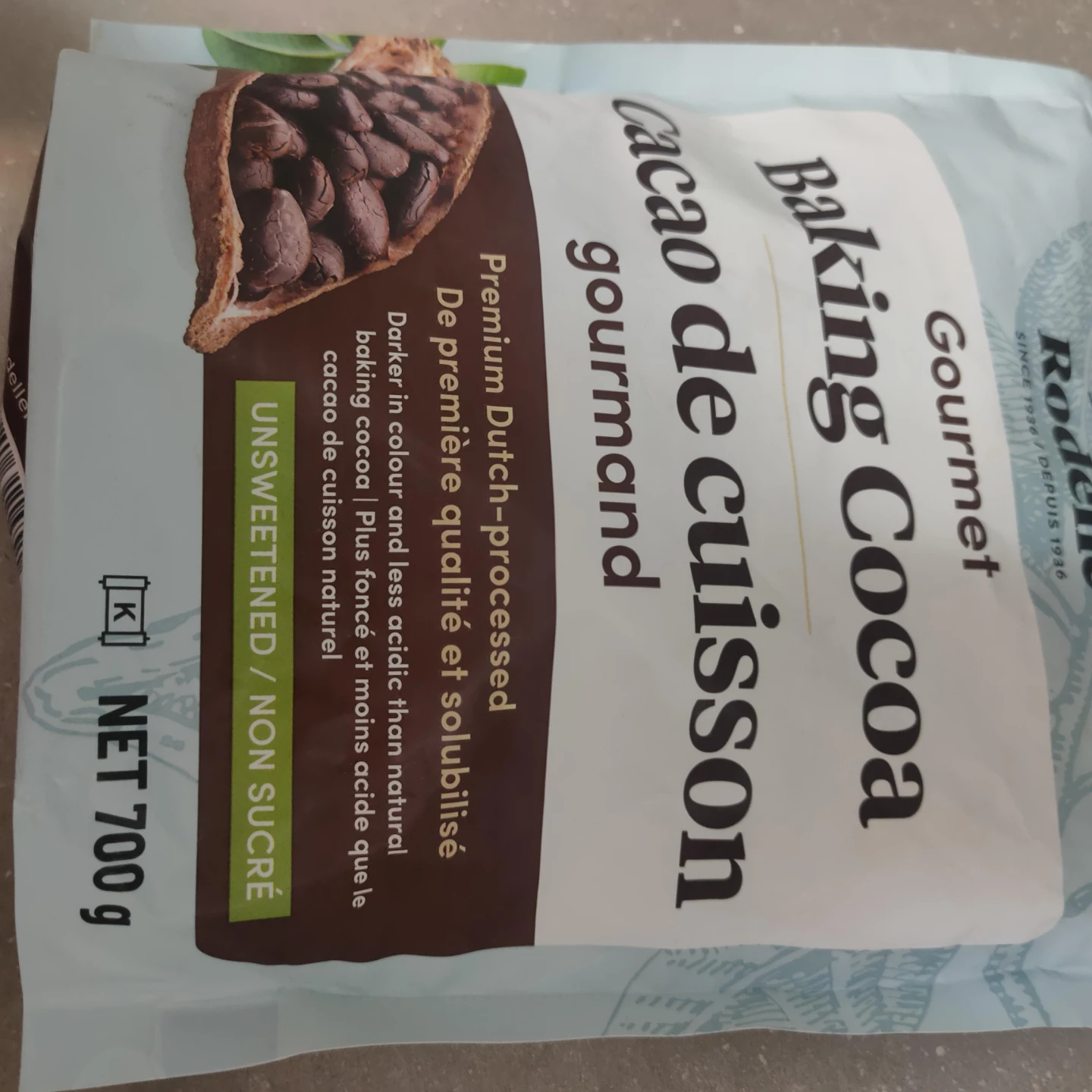 Rodelle Gourmet Baking Cocoa 700g - photo 5