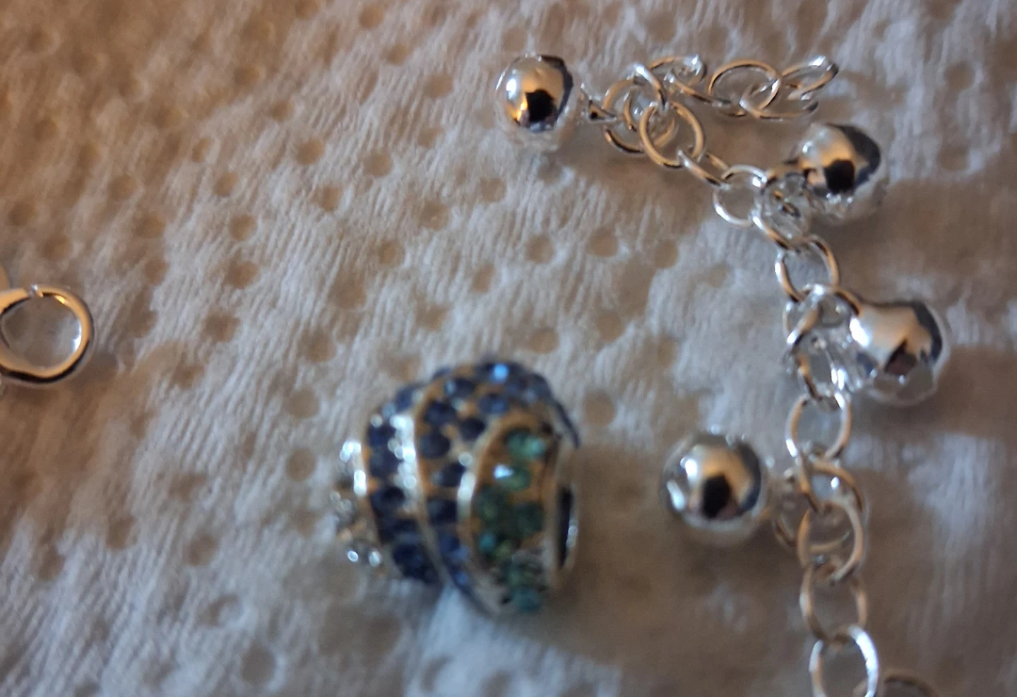 925 Sterling Silver Charm Bracelet - photo 2