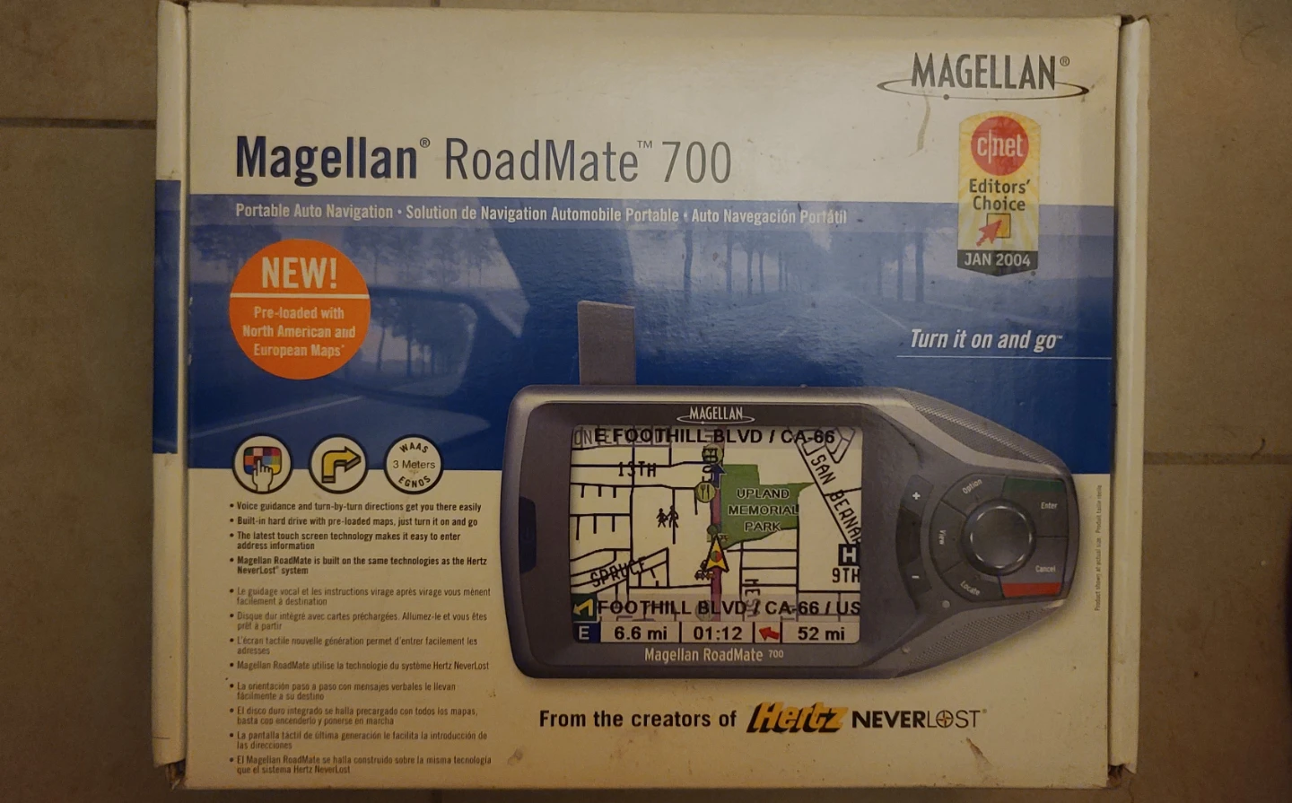 Magellan RoadMate 700 Portable GPS