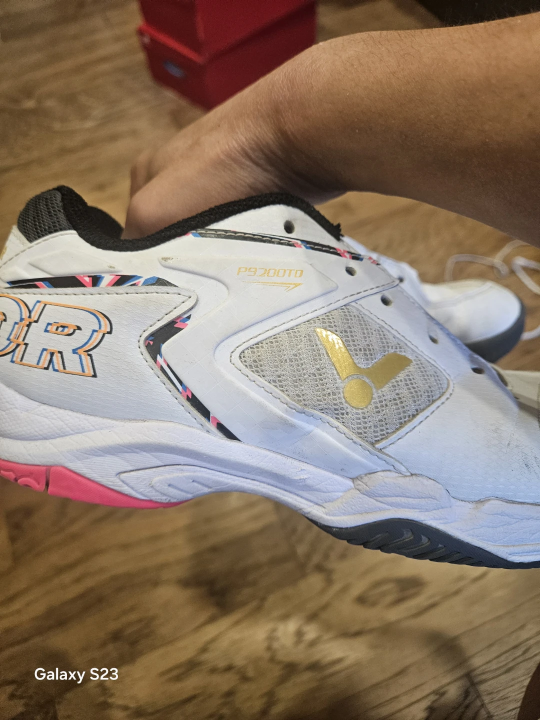 Victor P9200TD Badminton Shoes White - photo 2