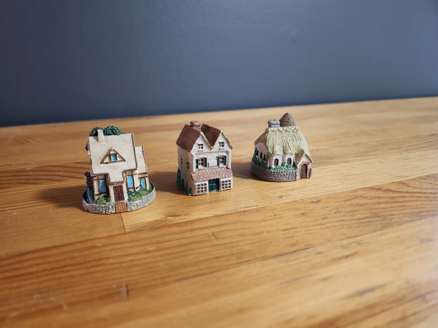 Miniature Cottage Figurines- (Set of 3) - photo 3