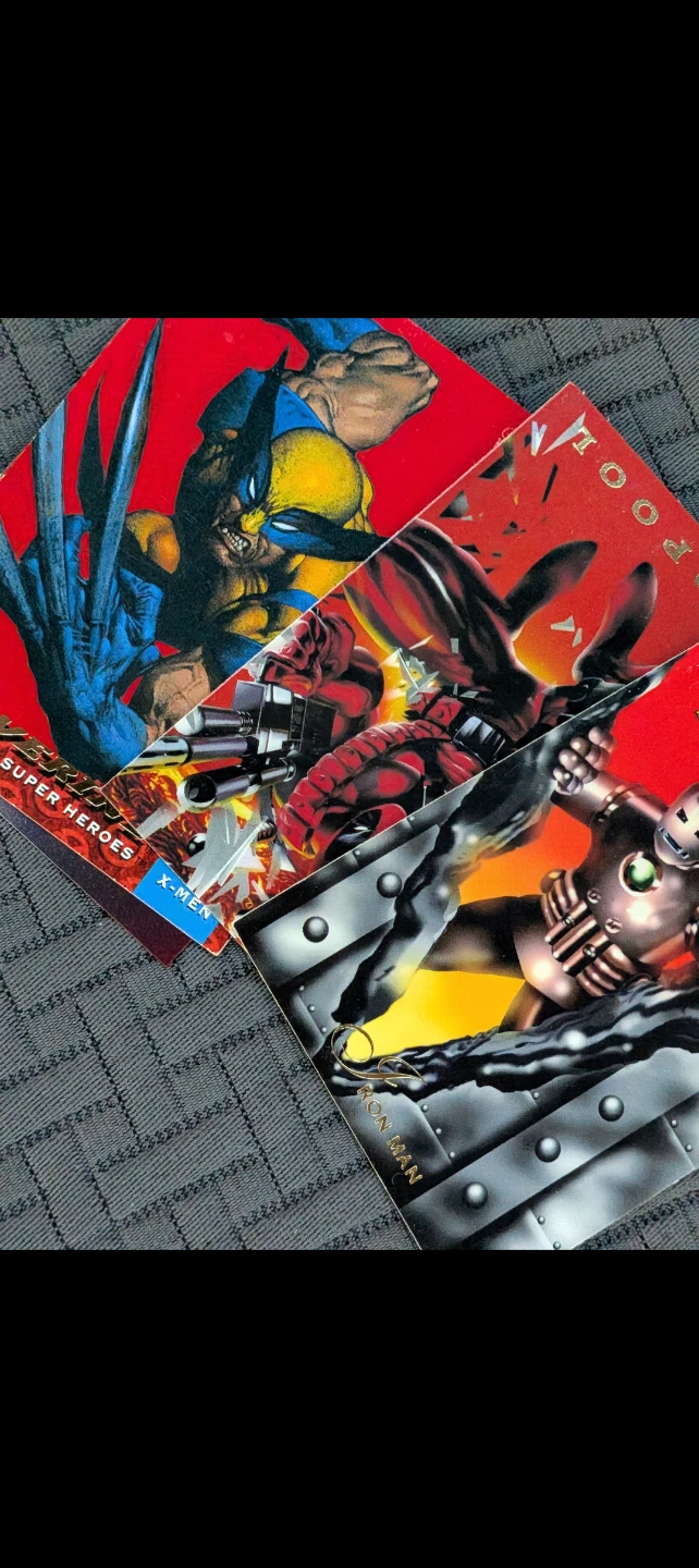 Set of 4 Vintage 1994 Marvel Fleer Ultra Trading Cards - photo 2