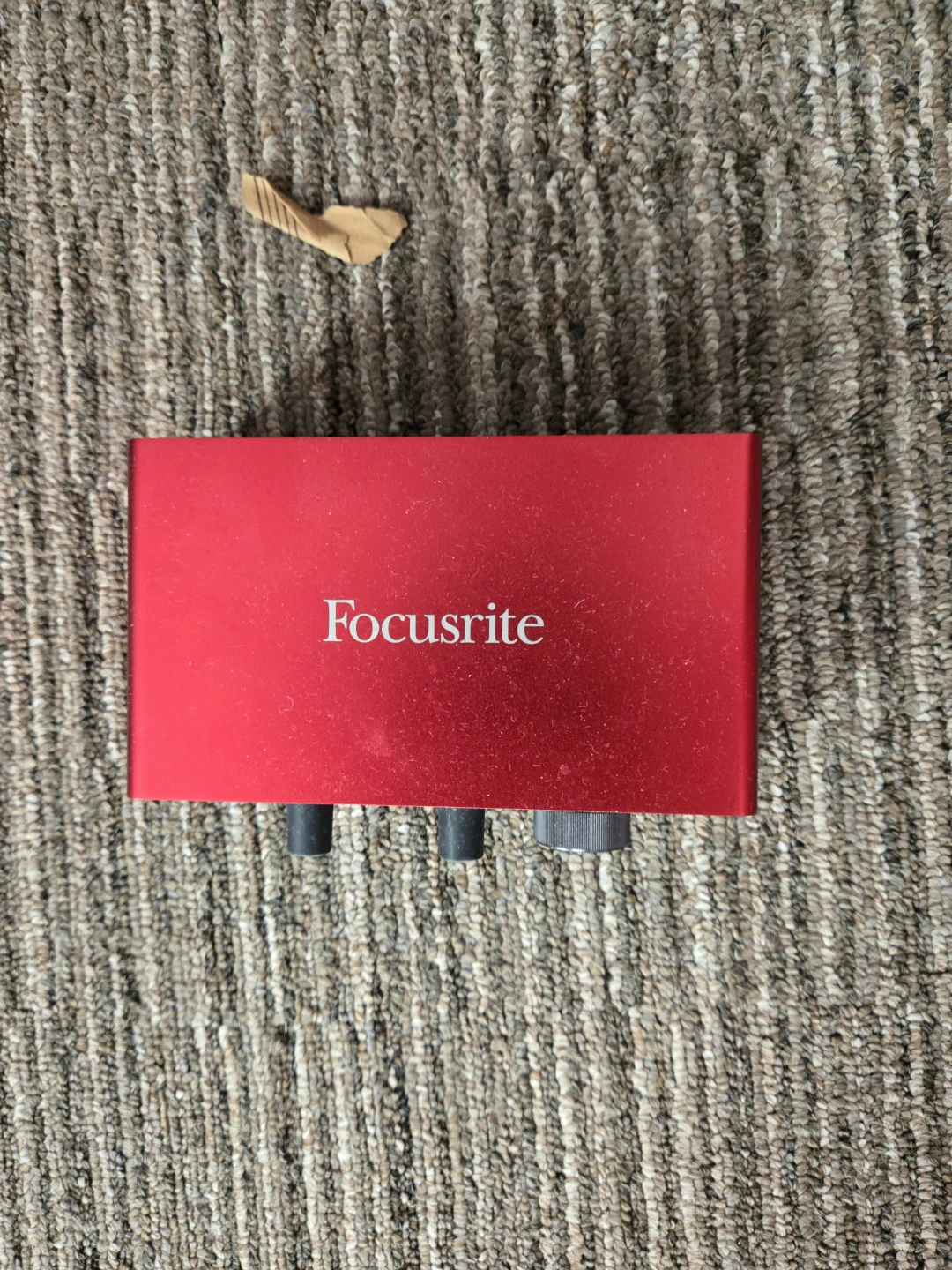 Focusrite Scarlett Solo Audio Interface and Mic Stand
