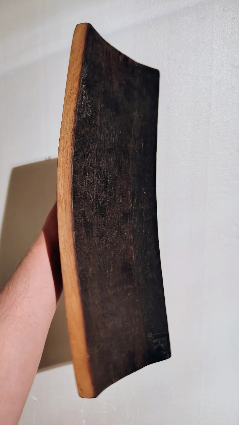 Reclaimed Whiskey Barrel decorative Serving Tray - photo 5