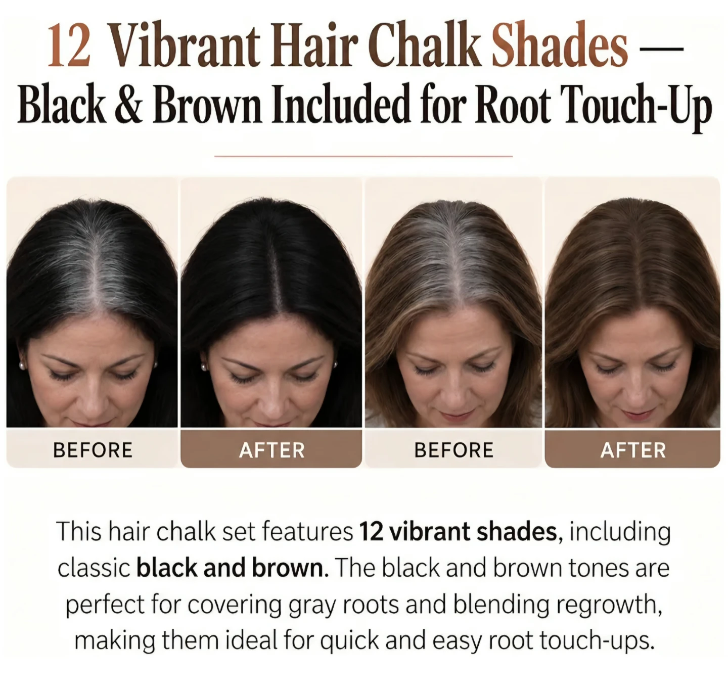Hair Color Chalk For Kids/Girls - photo 5