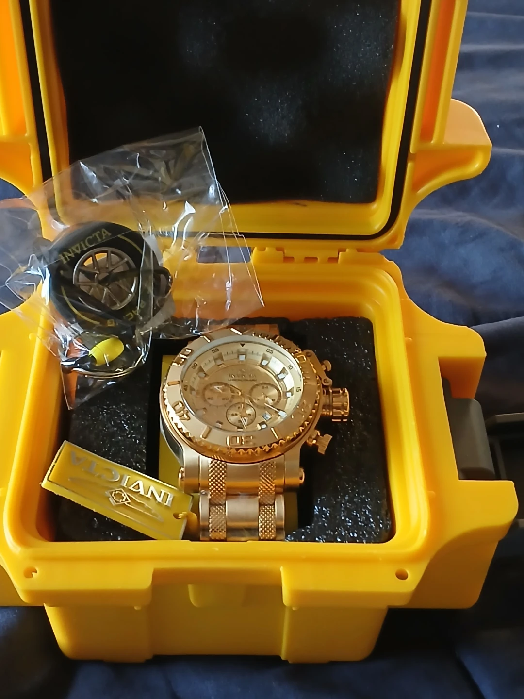 INVICTA COALITION FORCES SYNARCHY MEN'S WATCH (GOLD)