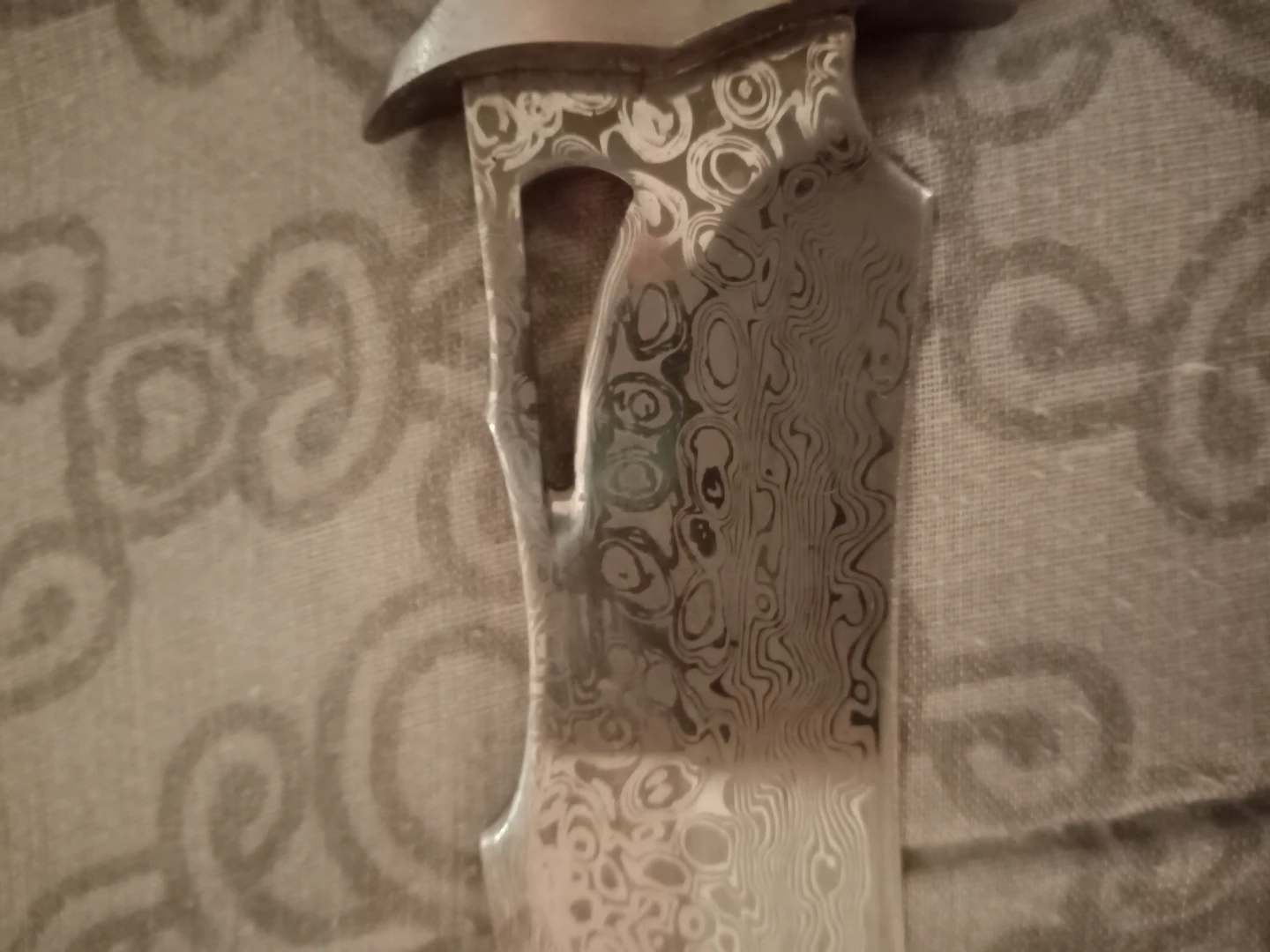 Fixed Blade Knife with Leather Sheath - photo 2