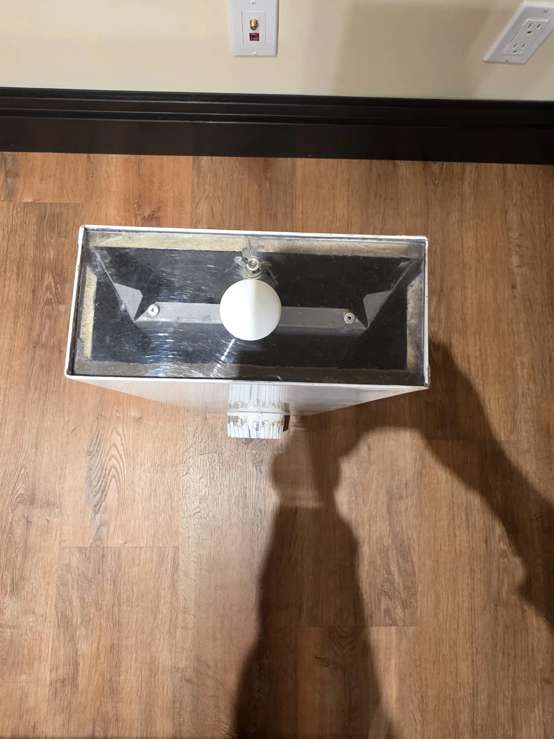 Dryer vent box wall recessed - photo 3