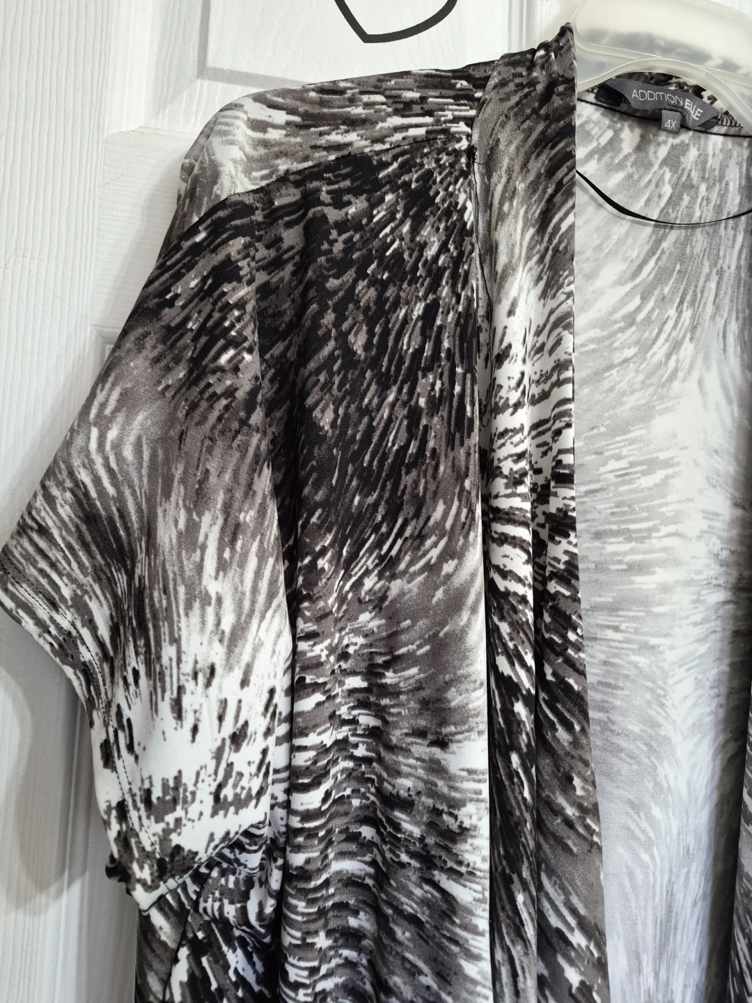 Beautiful Ladies Size 4X AdditionElle Blouse Cardigan - photo 3