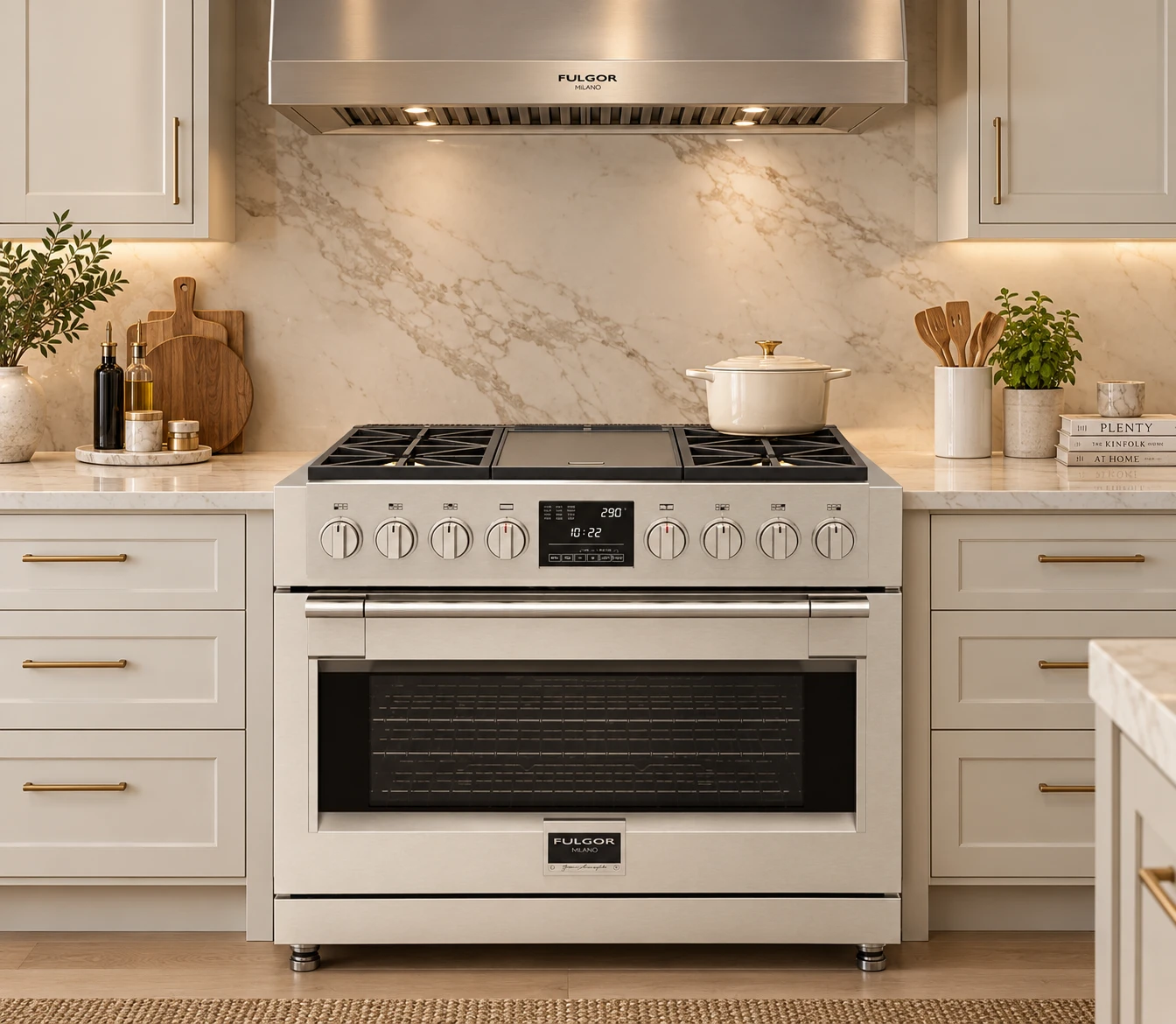 Fulgor Milano 30-inch Stainless Steel Gas Range