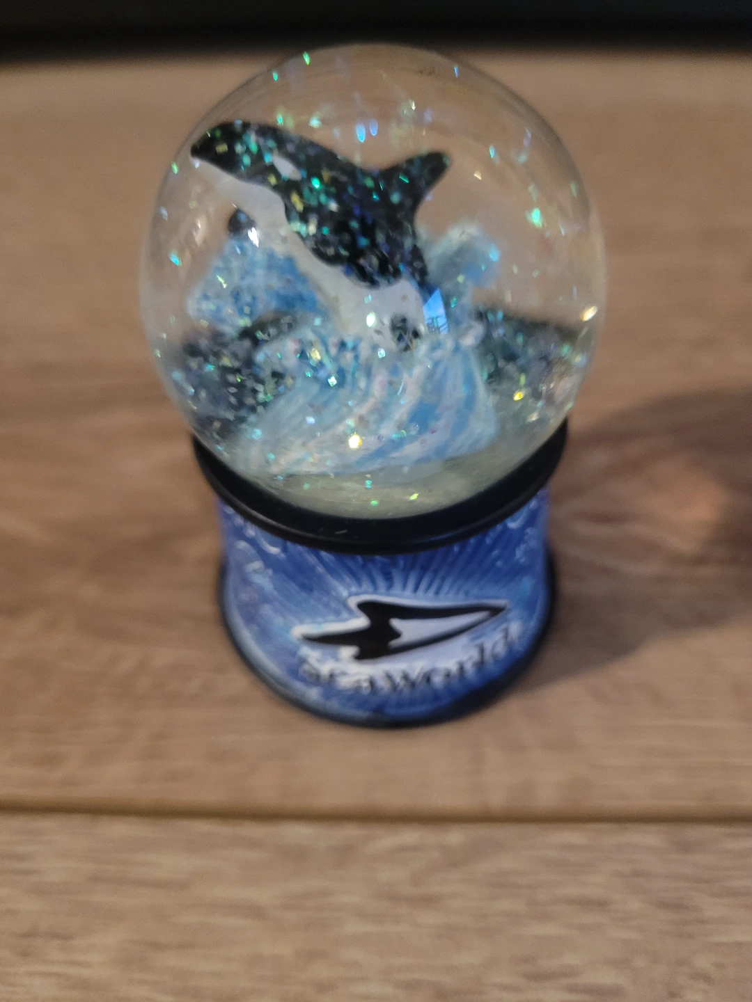 SeaWorld Orca Snow Globe