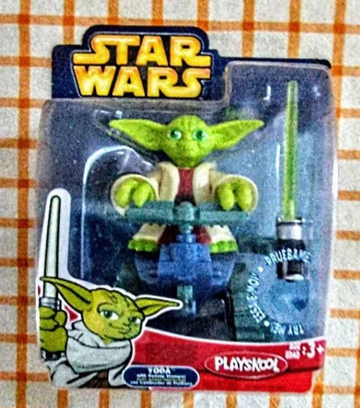 Star Wars Playskool Yoda with vehicle