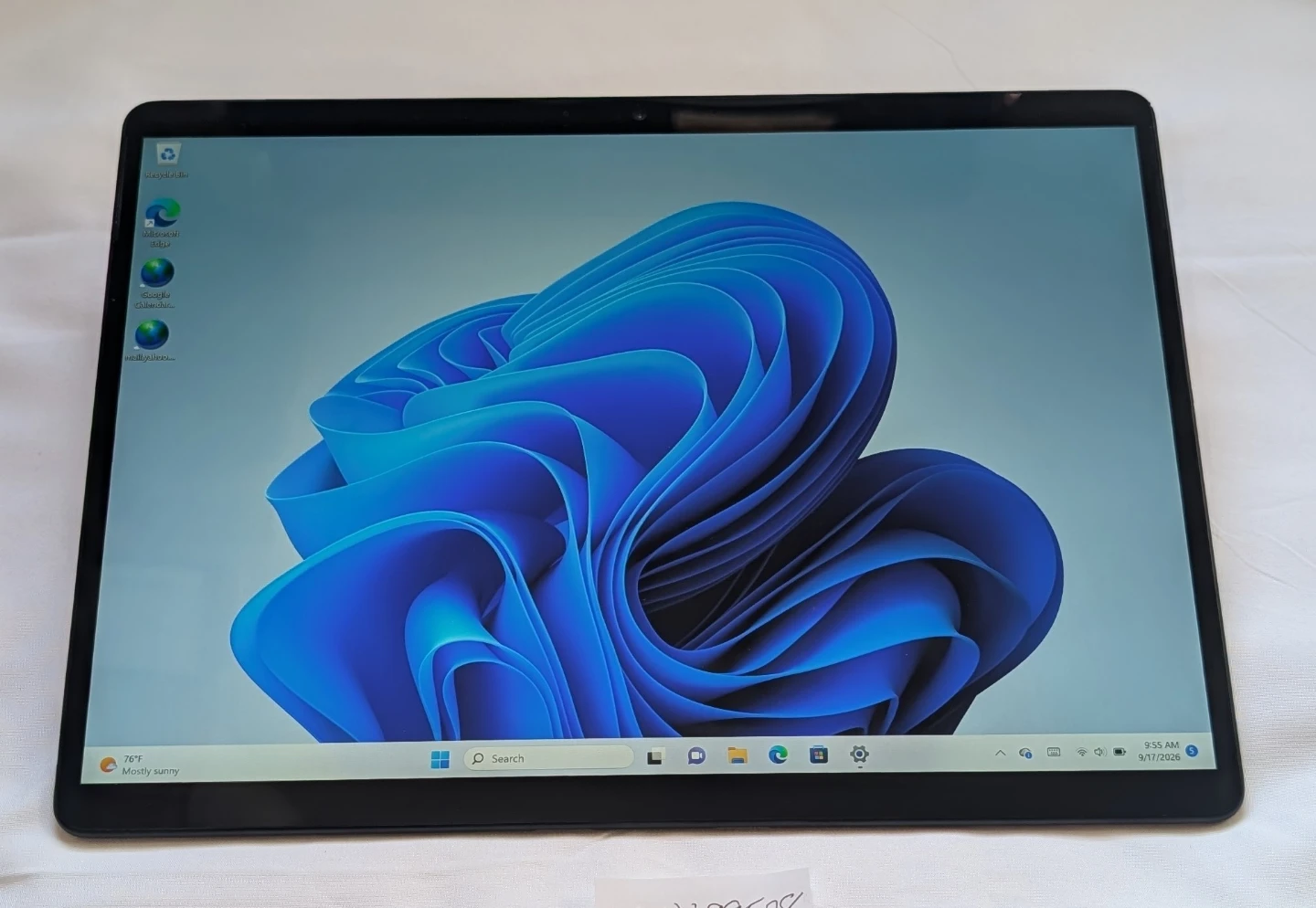 MICROSOFT SURFACE PRO X WINDOWS 11 TABLET WIFI PLUS 4G CELLULAR