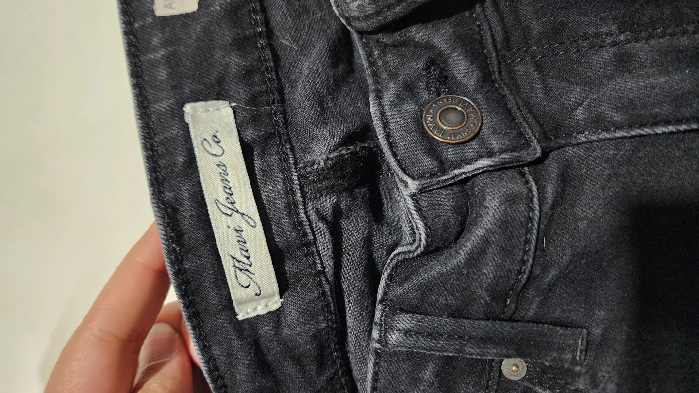 Mavi Jeans Co. Black Embroidered Rose Jeans - photo 4