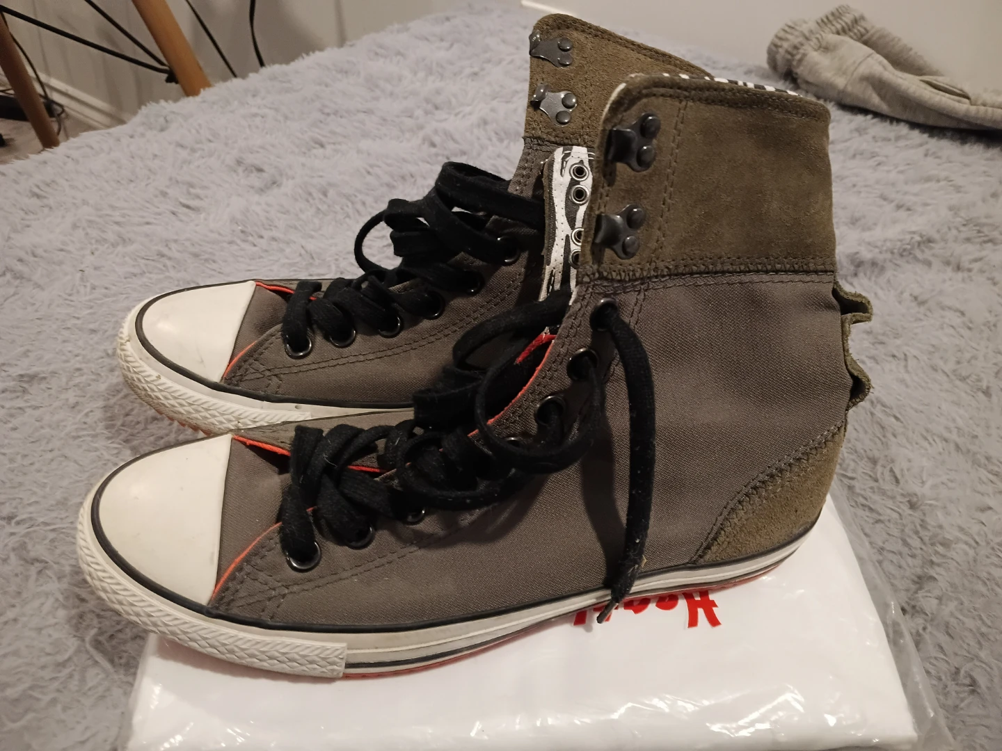 Converse All Star High-Top Sneakers Olive - photo 2