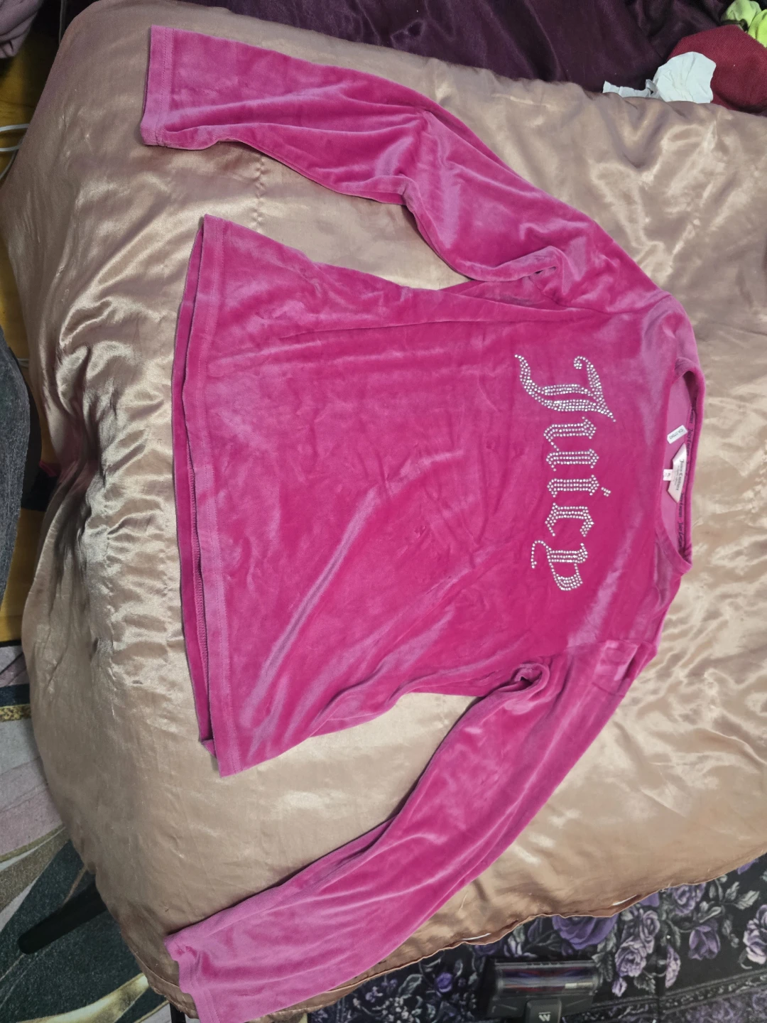 Juicy Couture Velour Long Sleeve Top - photo 2
