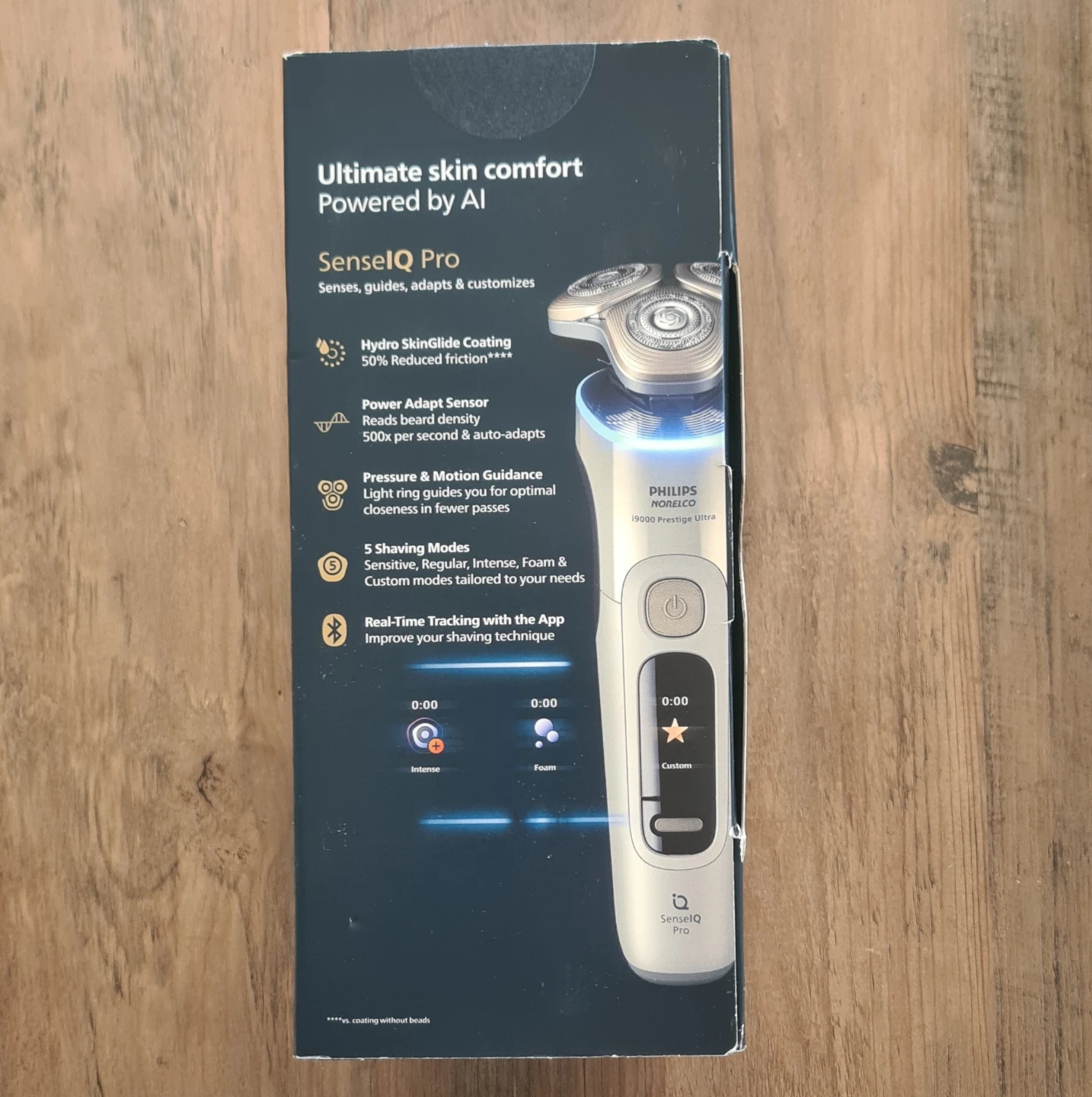 Philips Norelco i9000 Prestige Ultra – Wet & Dry, White Gold - photo 3