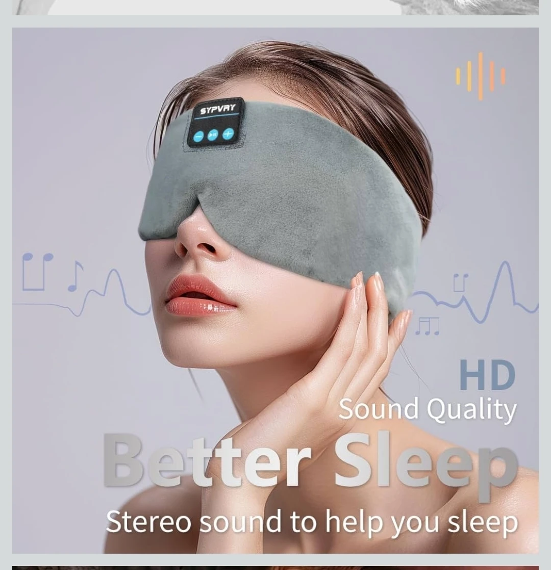 Sleep Headband Handfree Talk wireless bluetooth Washable - photo 4