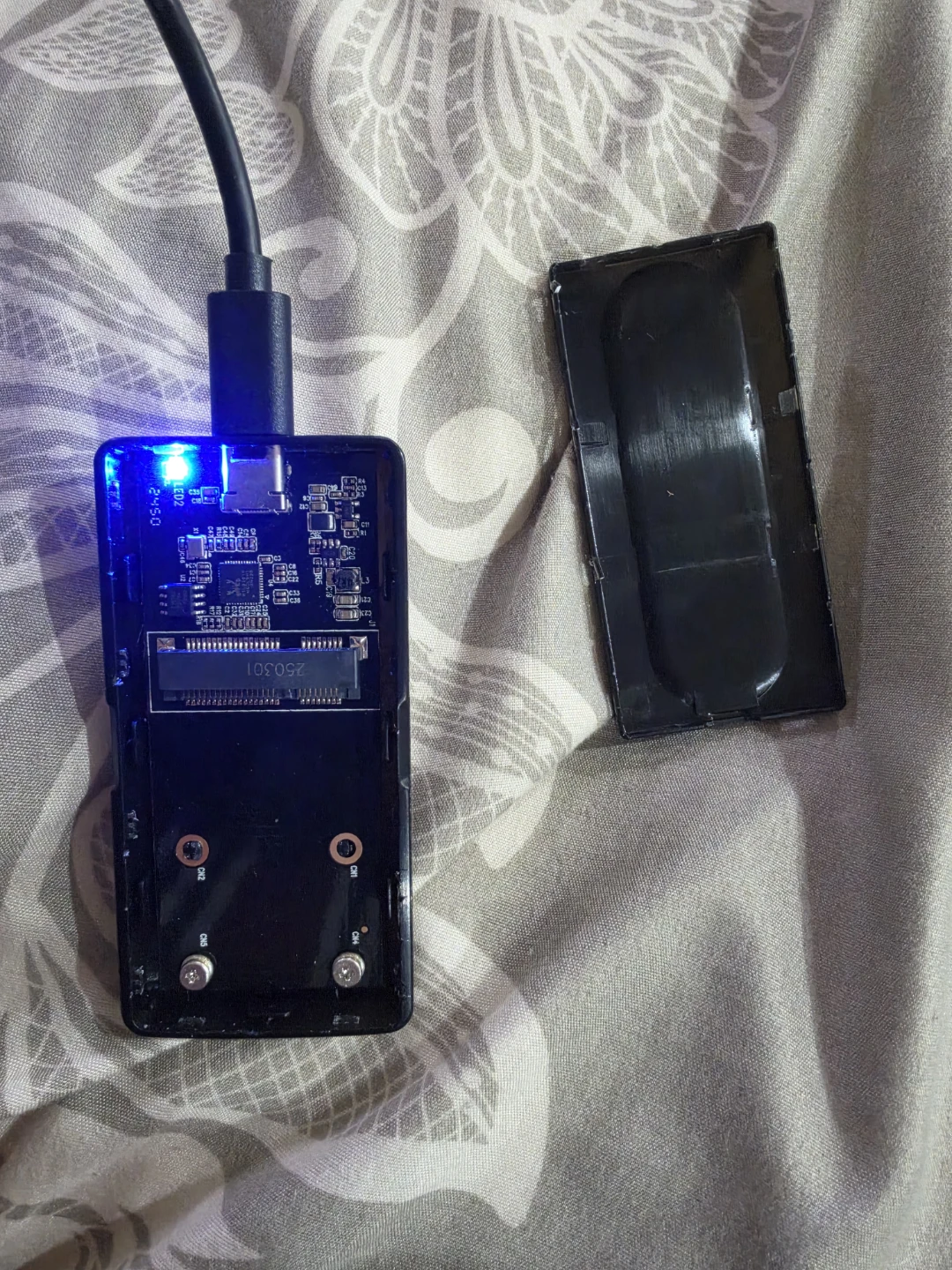 USB-C M.2 NVMe SSD Enclosure