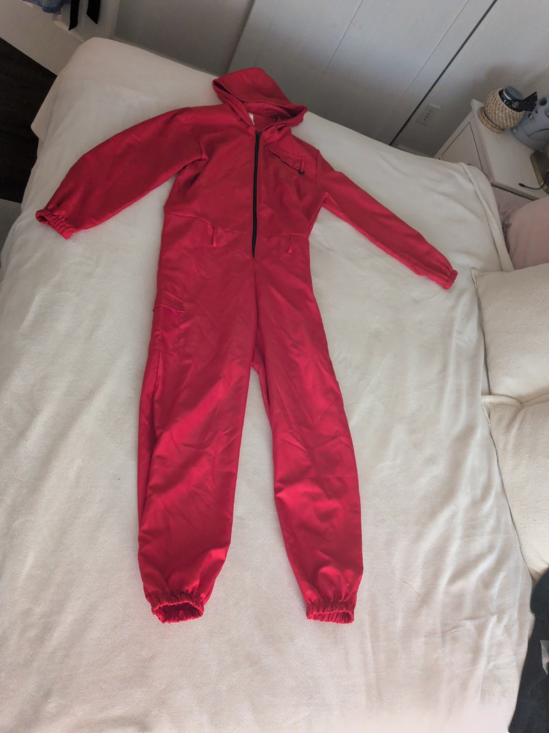 Squid Games Red hooded jumpsuits