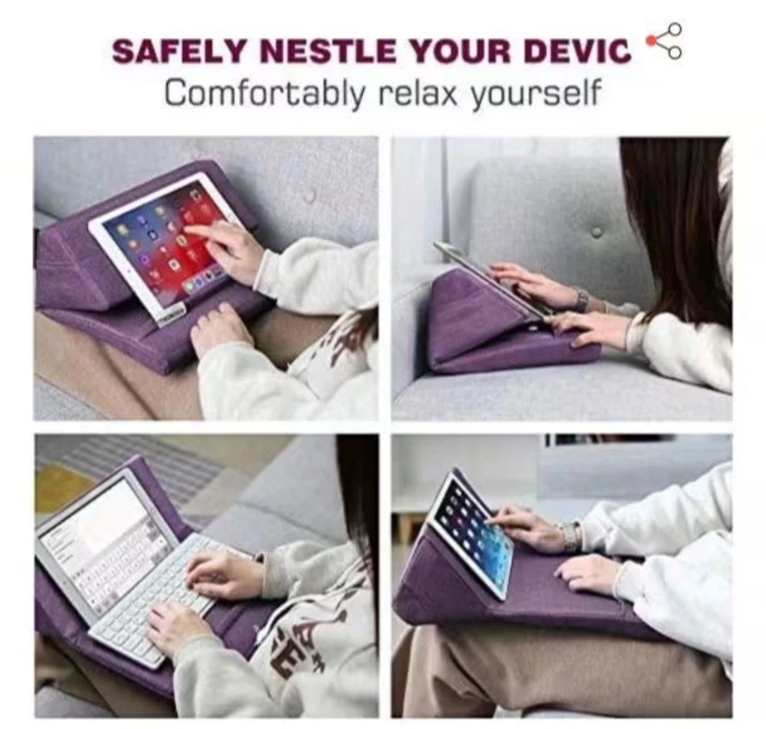 MoKo Purple Tablet Pillow Stand