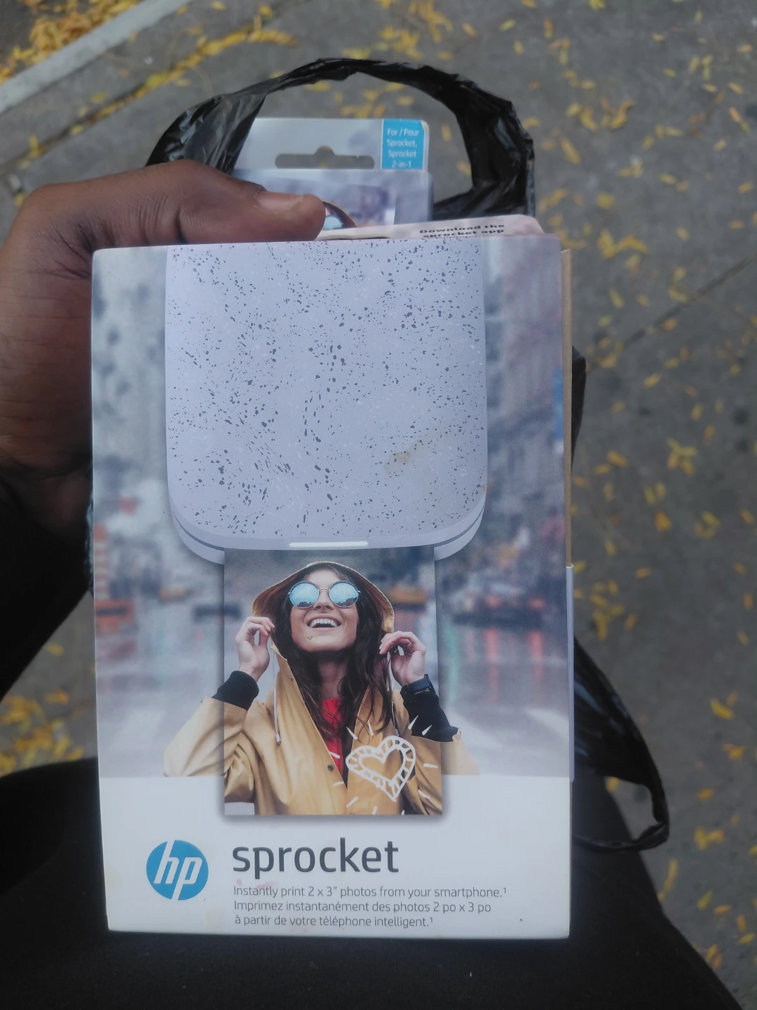 HP Sprocket 2-in-1 Photo Printer and Paper Pack - photo 2
