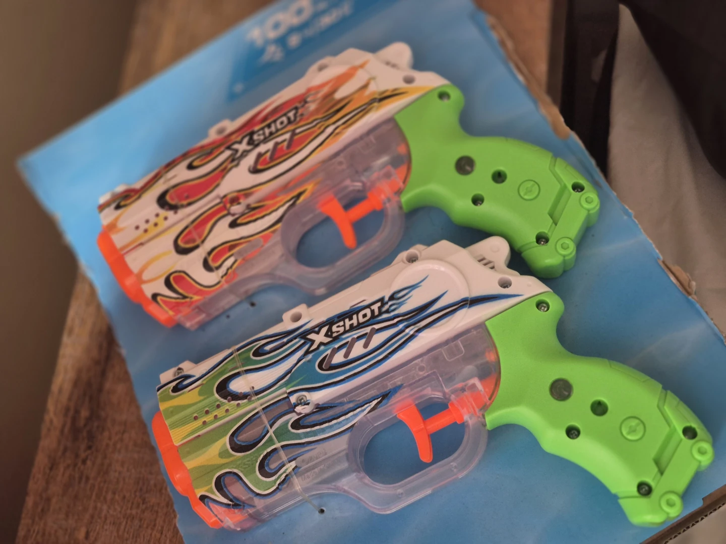 Two X-Shot Water Blasters