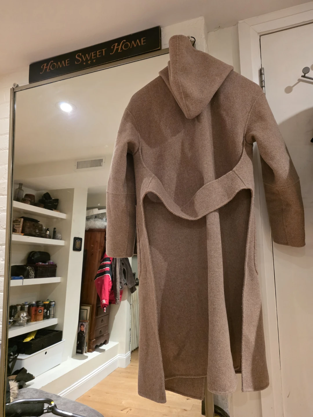 Belle & Bloom hooded wool-blend coat - photo 2