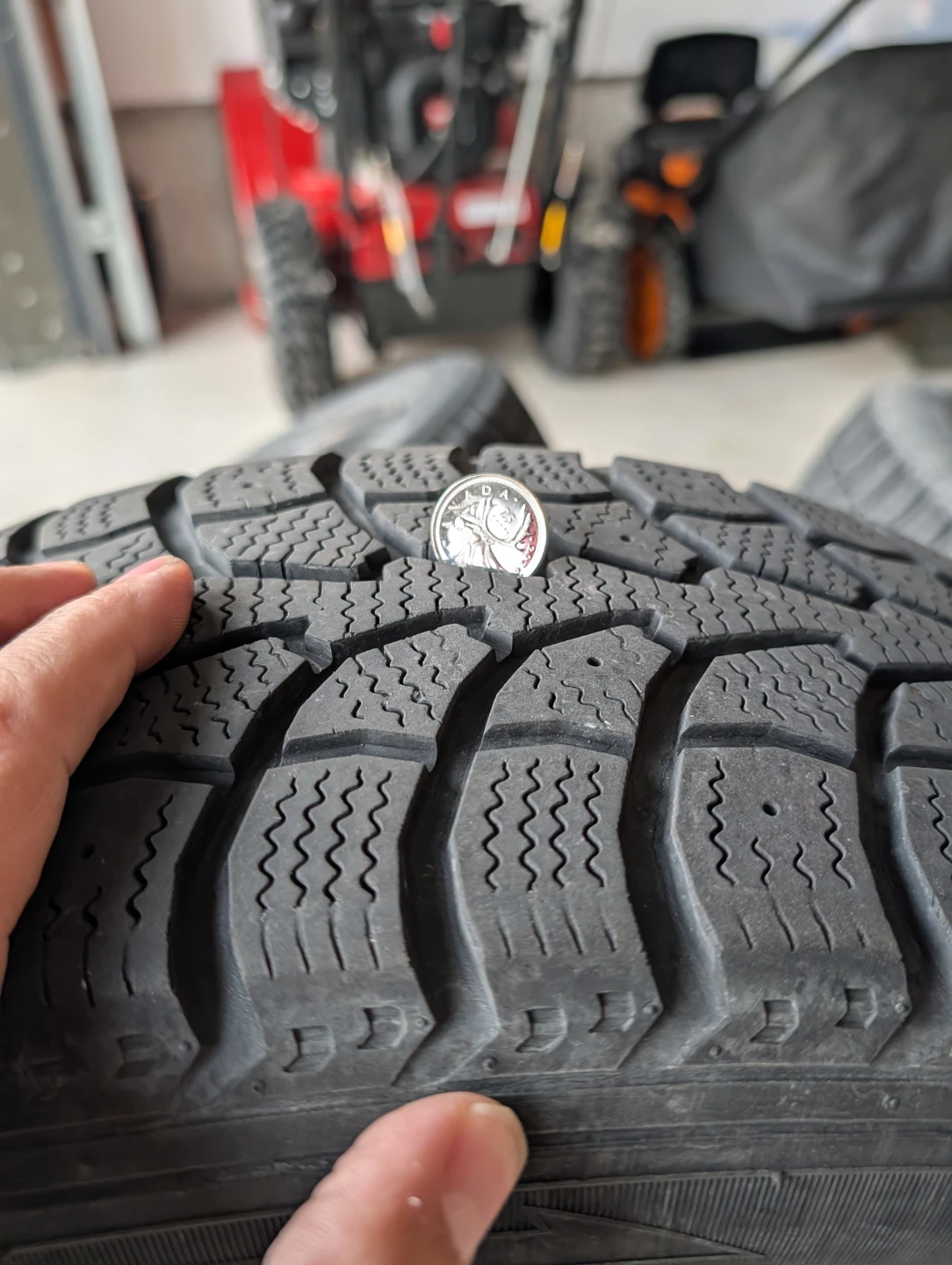 4 Rovelo Winter Tires on Steel Rims 185/65R15 Kia Rio/Accent - photo 3