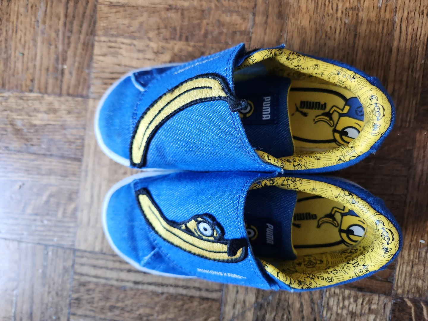 Puma x Minions Children's Shoes Size 10C