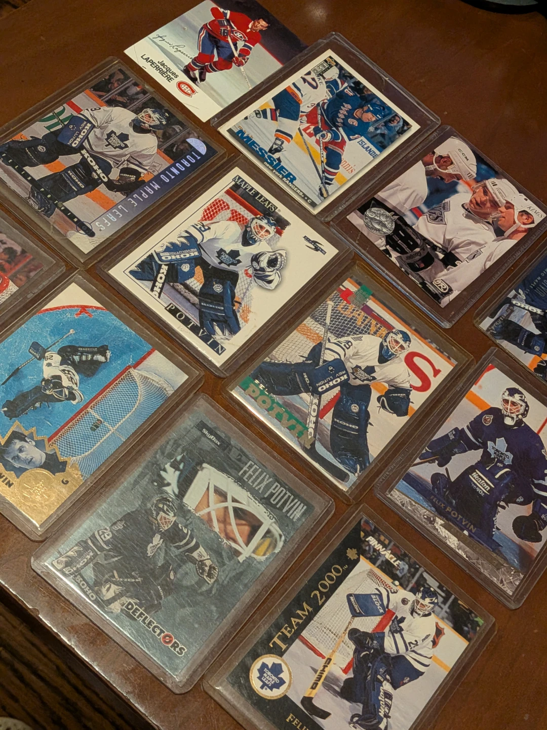 Collection of NHL Hockey Cards featuring Felix Potvin - photo 3