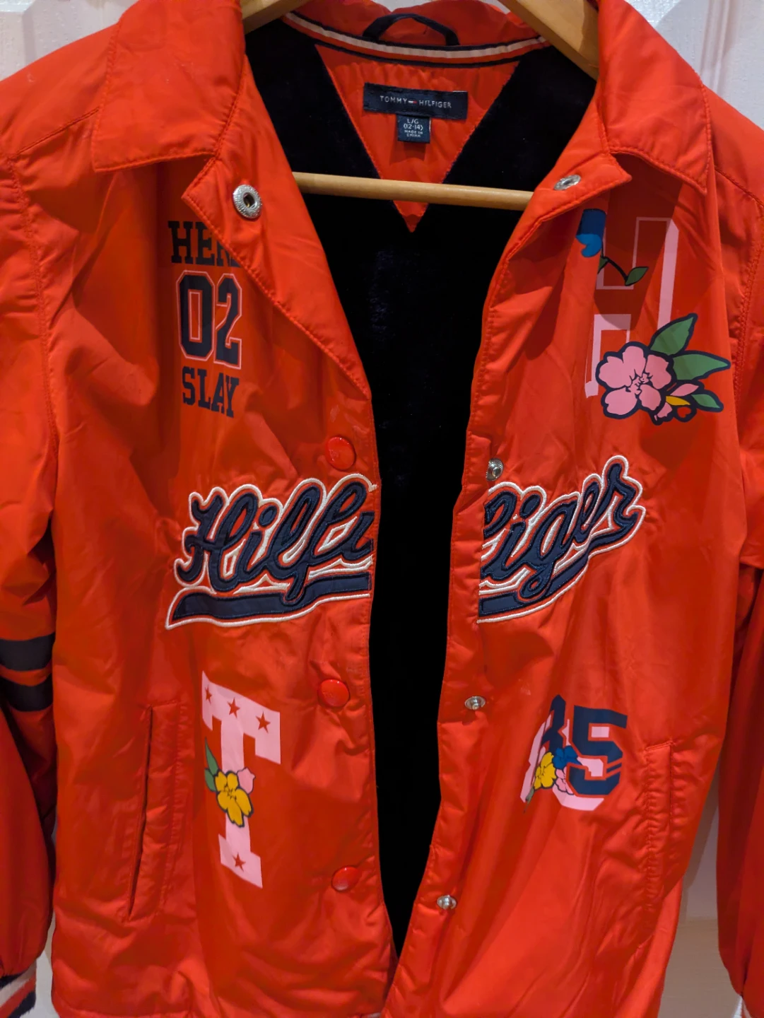 Tommy Hilfiger Kids' Red Bomber Jacket - photo 2