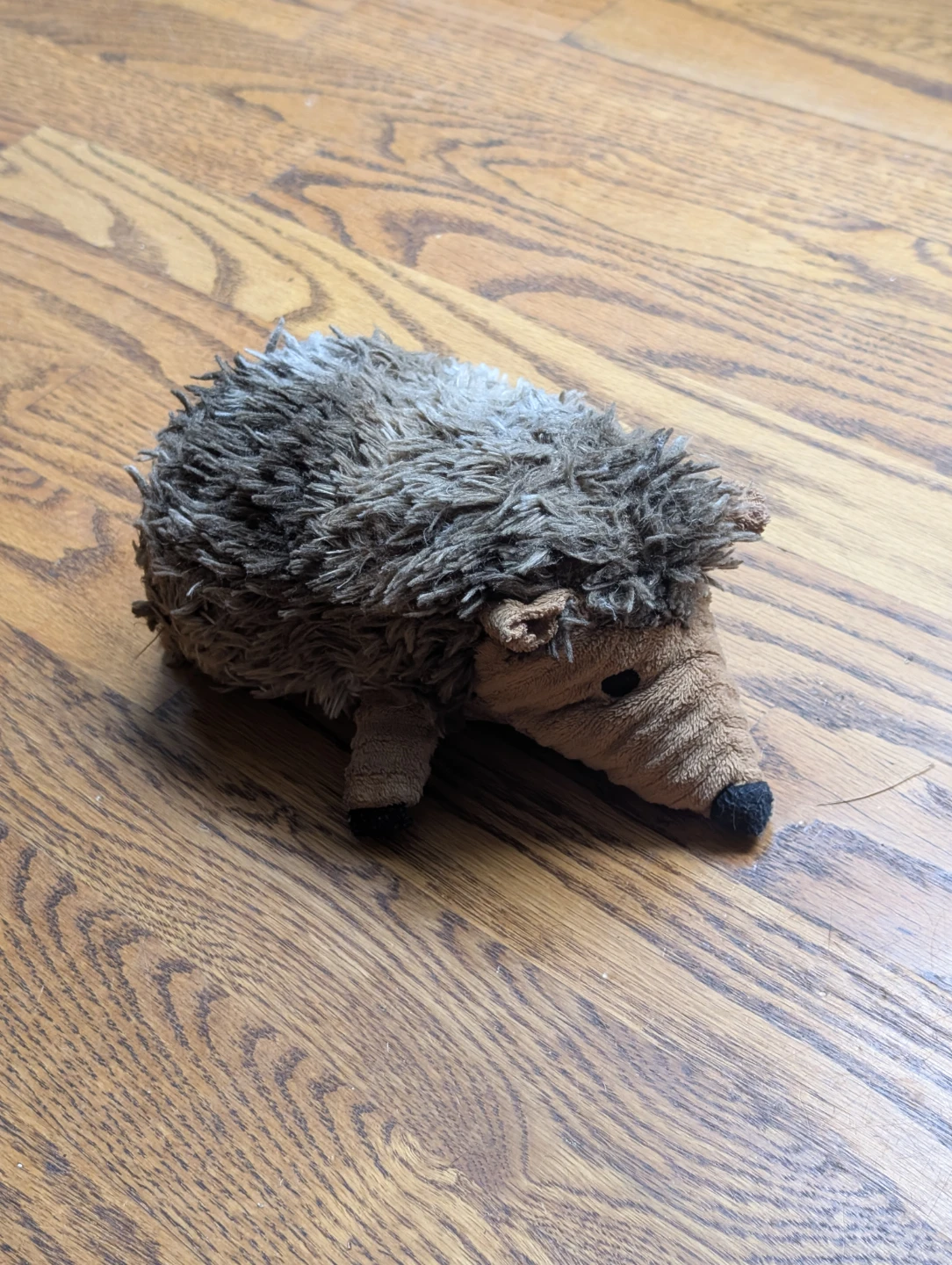 Plush Hedgehog Dog Toy - photo 2