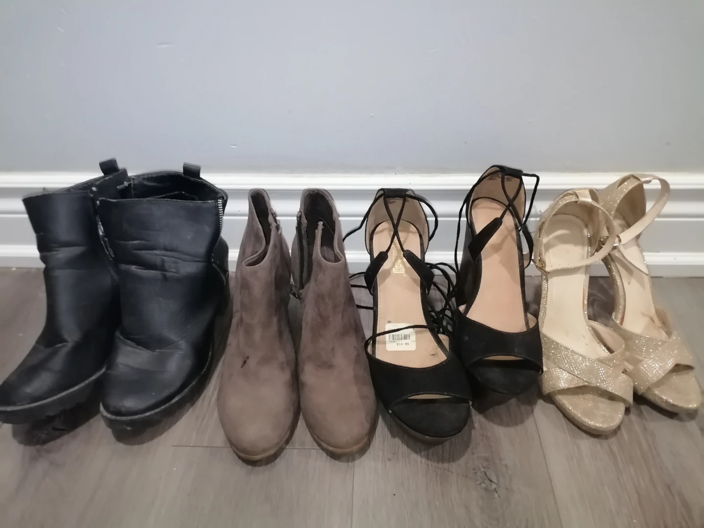 Shoes for Sale $ 55 for all.