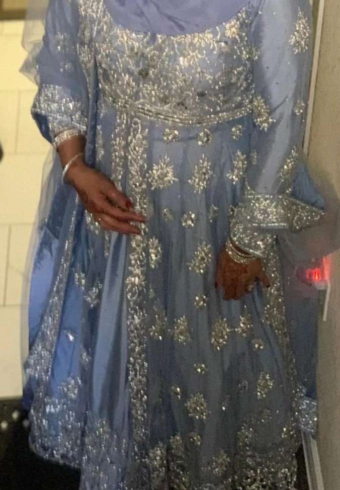 Indian heavy lengha with jacket