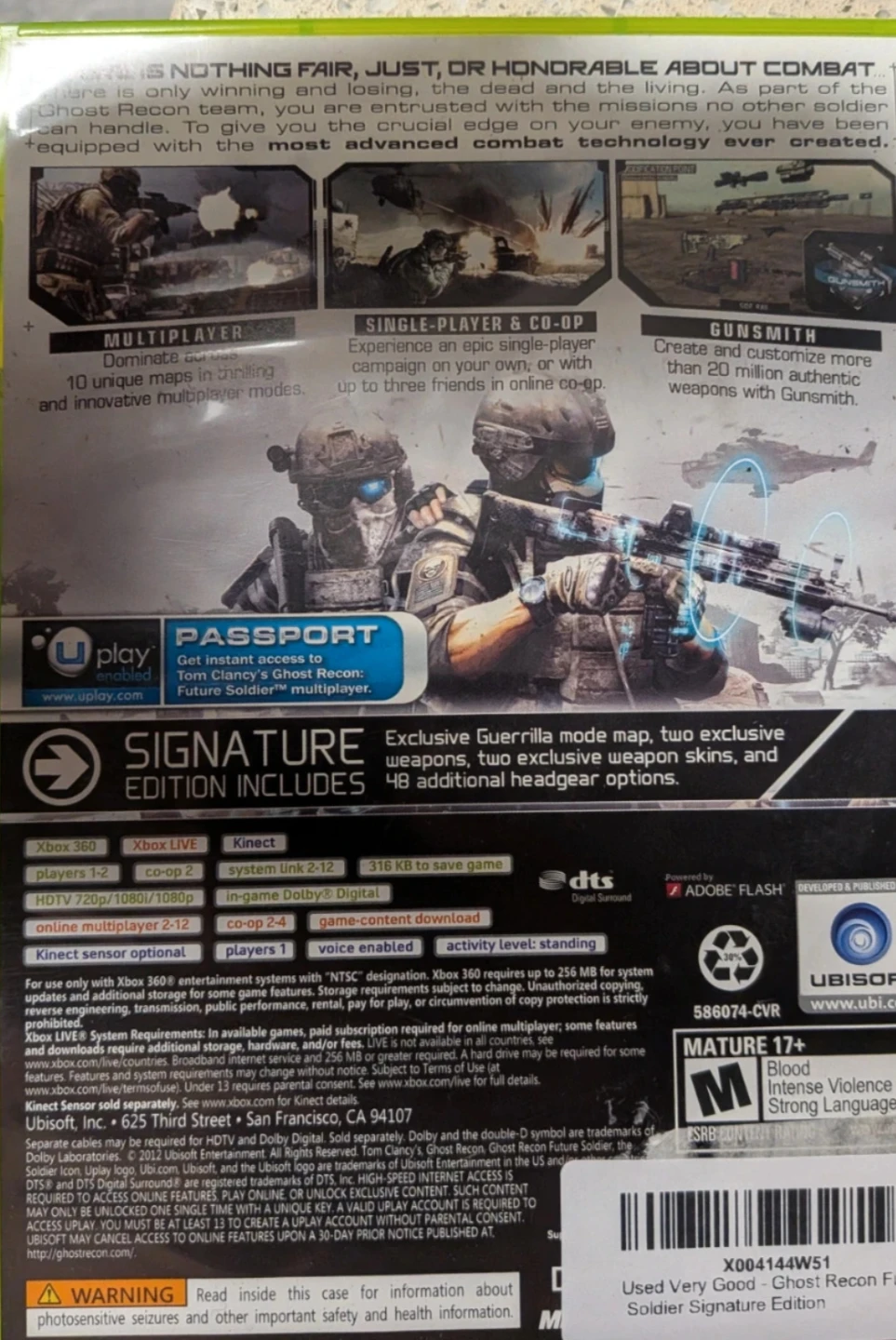 Tom Clancy's Ghost Recon Future Soldier Signature Edition - photo 2