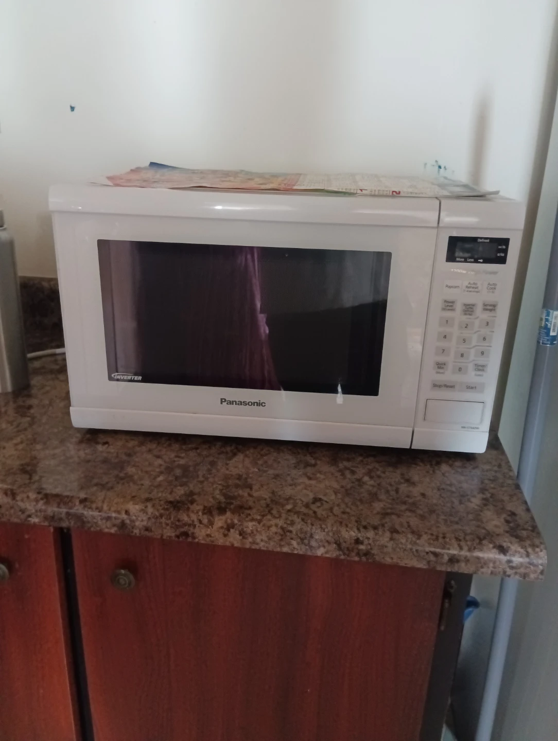 Panasonic 1200W Inverter Microwave – White