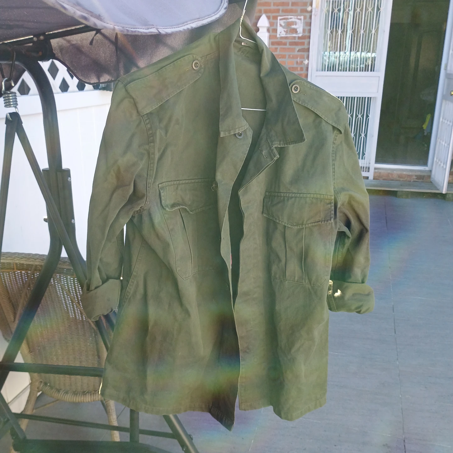 Vintage Belgian Army Field Jacket