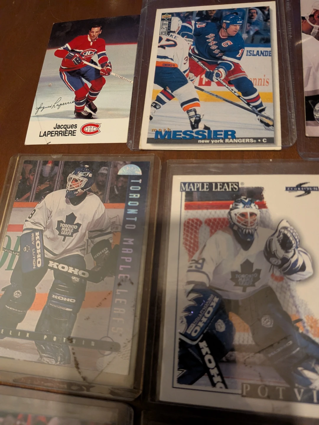 Collection of NHL Hockey Cards featuring Felix Potvin - photo 5