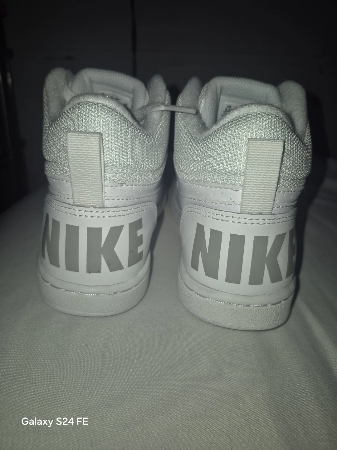 Nike High-Top Sneakers White - photo 4