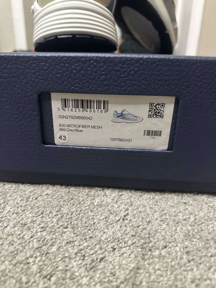Dior B30 Sneakers Grey Blue Size 43 - photo 4