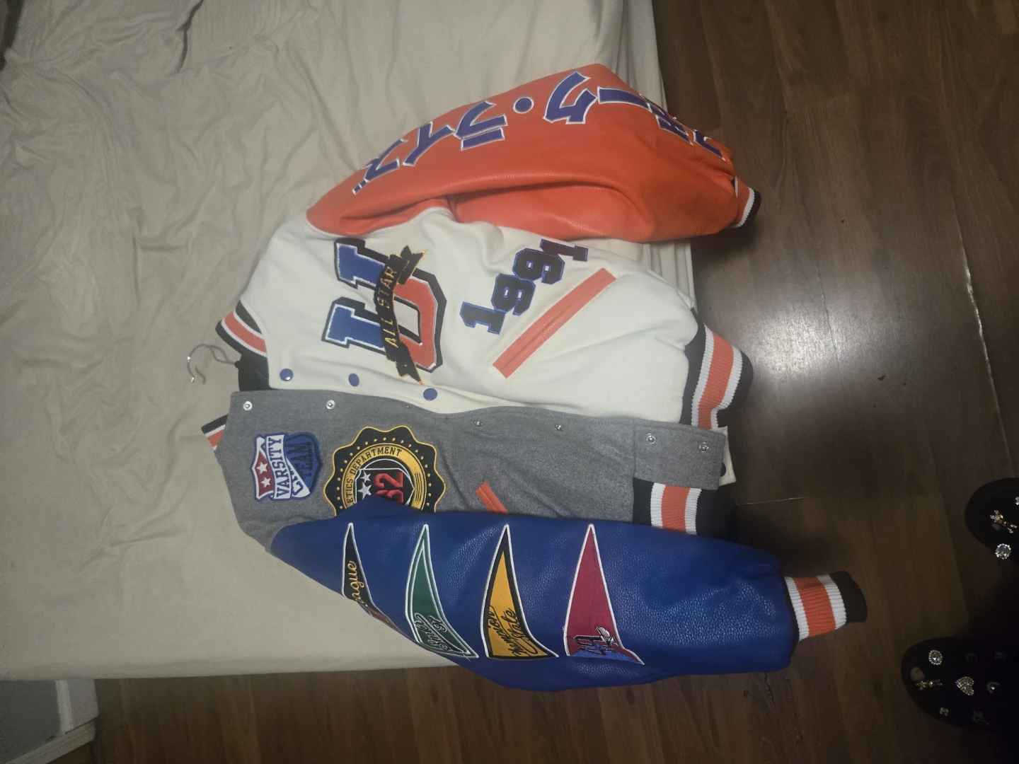 Colorblock Varsity Jacket - photo 2