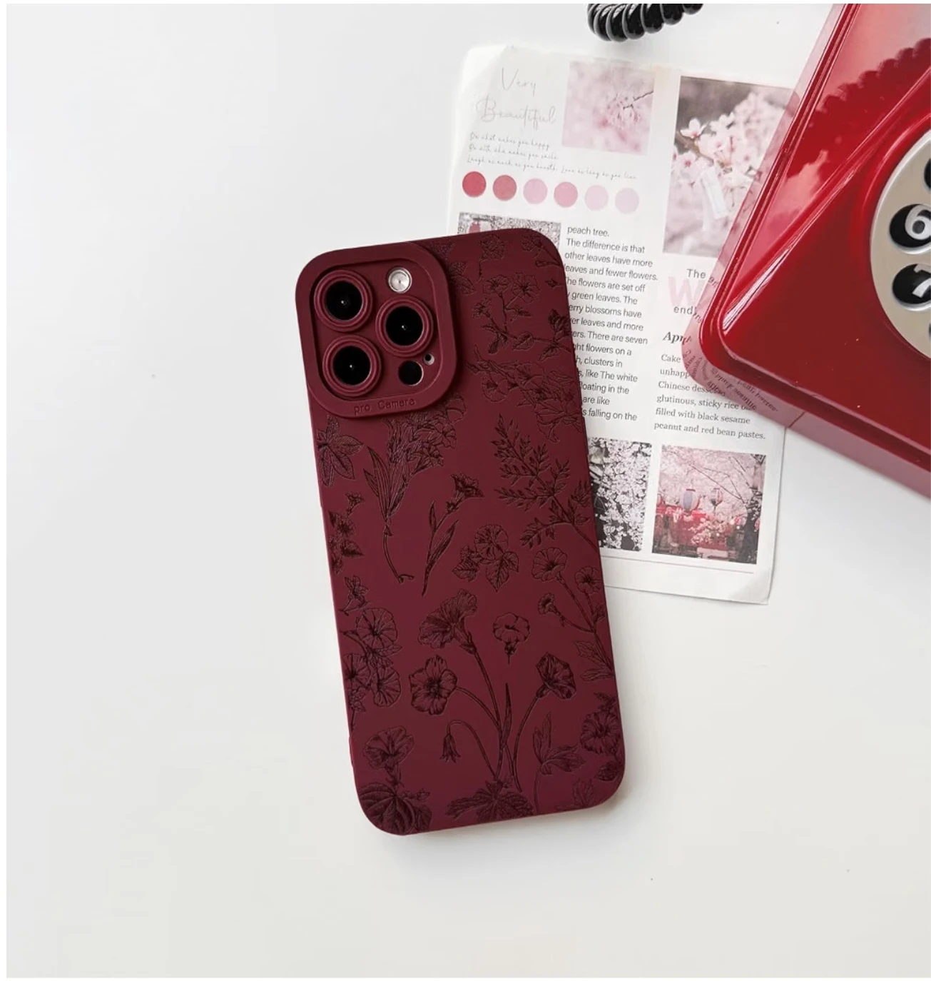 iPhone 14 Pro Max Floral Case - photo 2