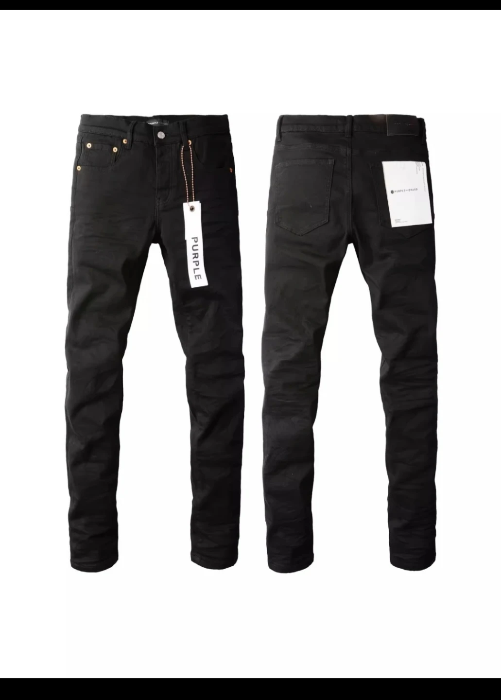 Purple Brand Black Jeans