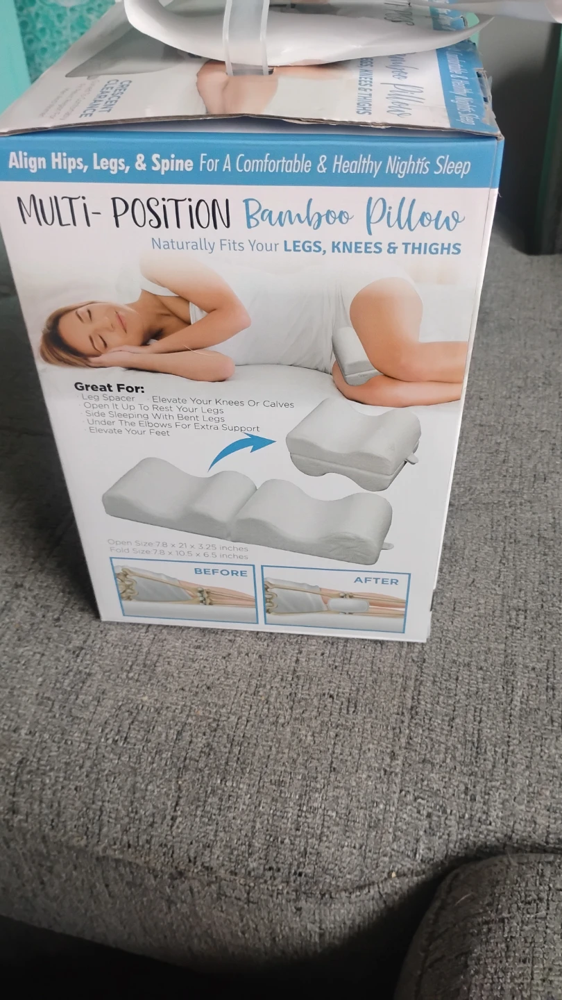 Multi-Position Bamboo Pillow brand new - photo 2
