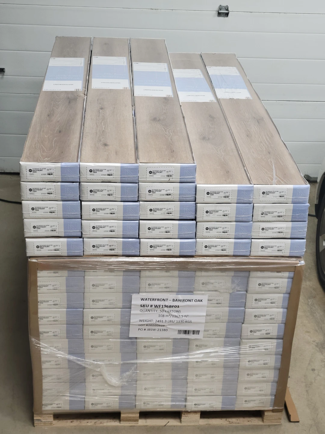 Fuzion Waterfront Bayfront Oak Laminate Flooring - 73 Boxes