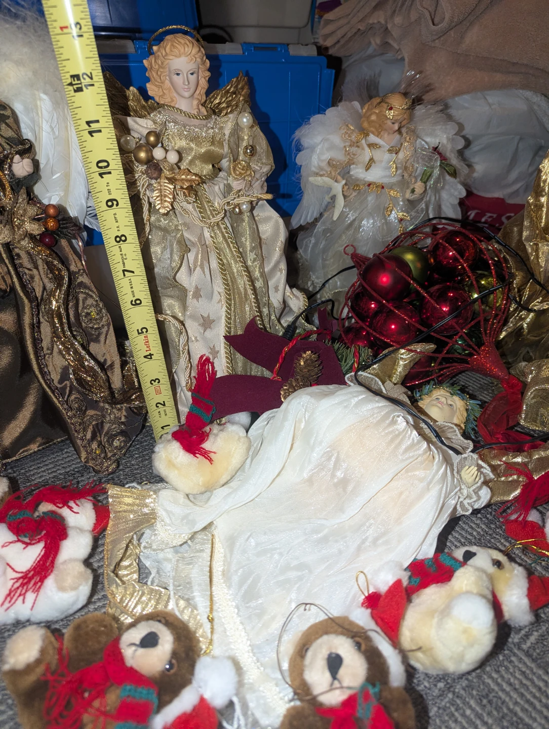 Assorted Christmas Angel Figurines  Ornaments different prices - photo 3
