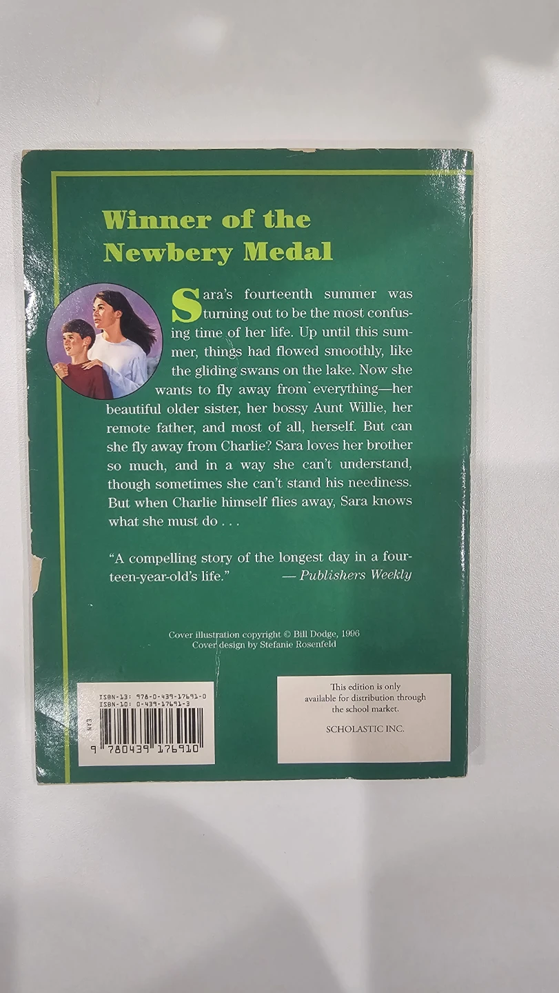 The Summer of the Swans by Betsy Byars - photo 2