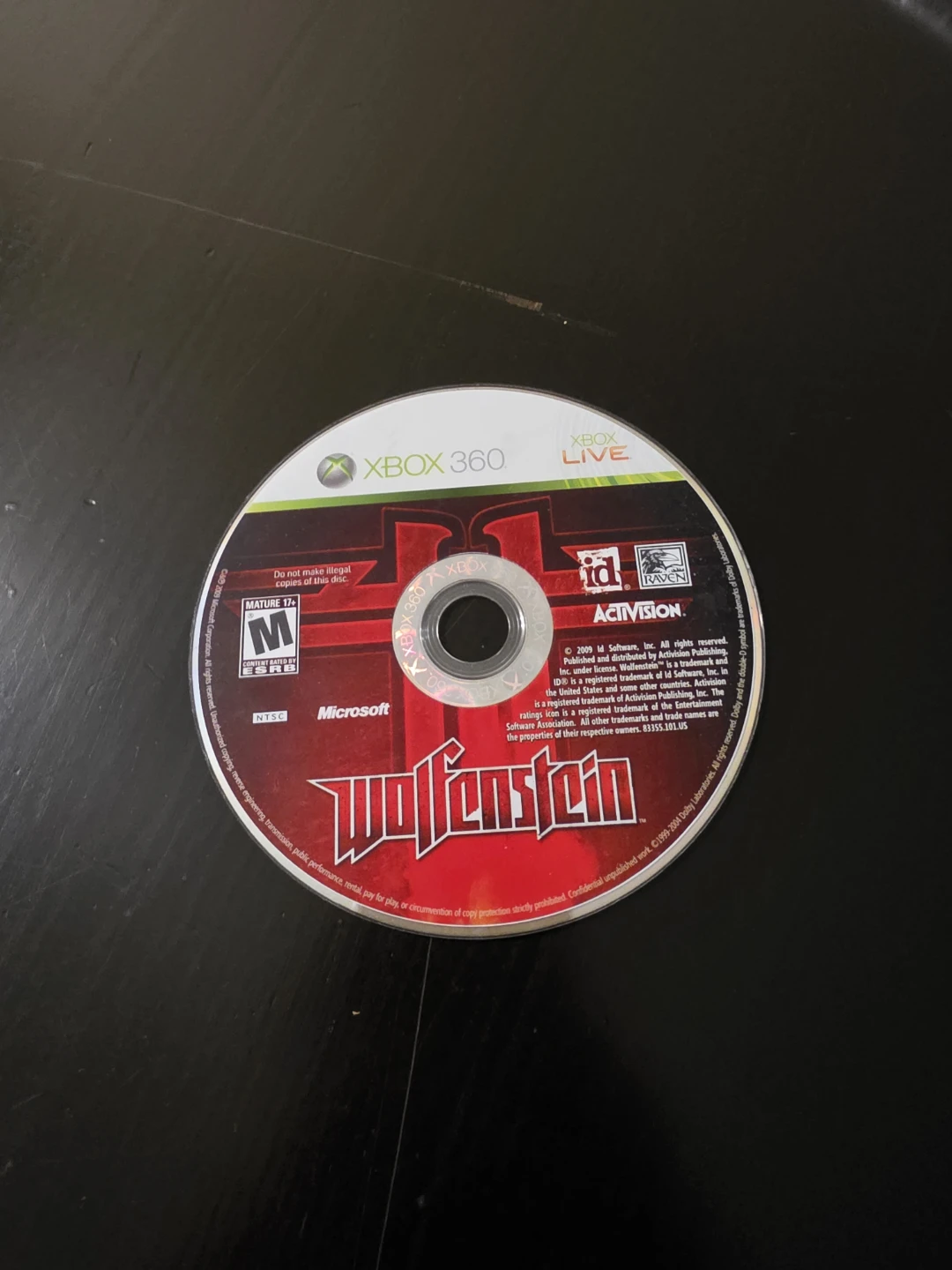Wolfenstein for Xbox 360