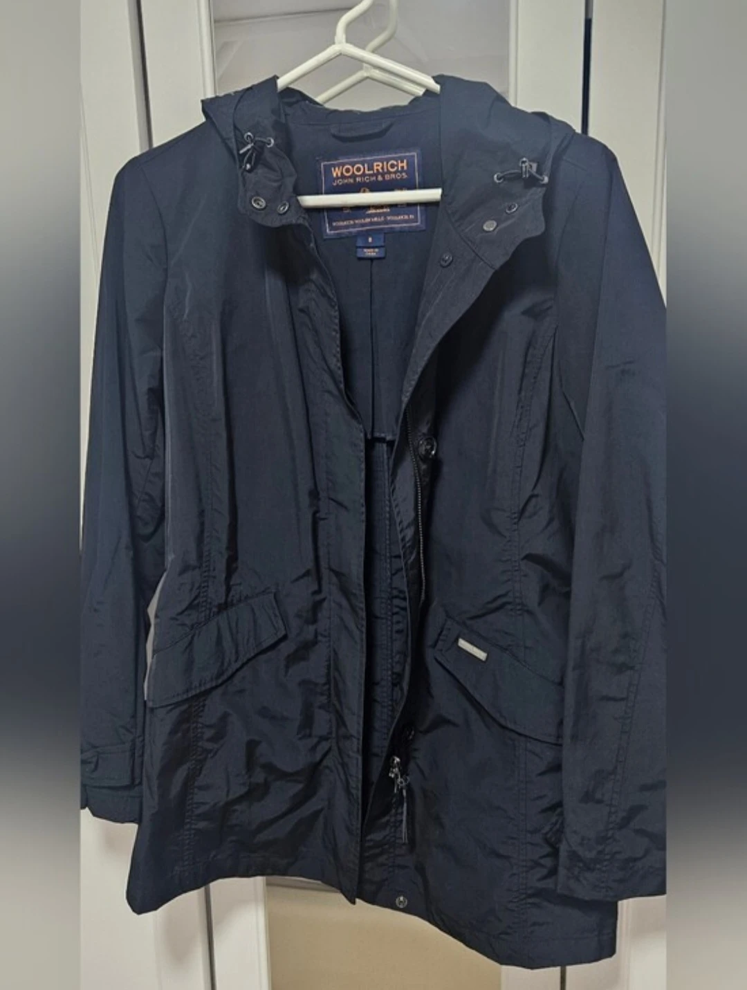 Woolrich John Rich & Bros. Navy Hooded Jacket